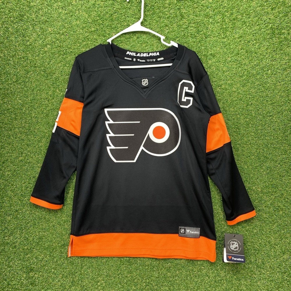 Philadelphia Flyers Jersey Womens Small Breakaway BD14/22 NHL Fanatics Romer #4